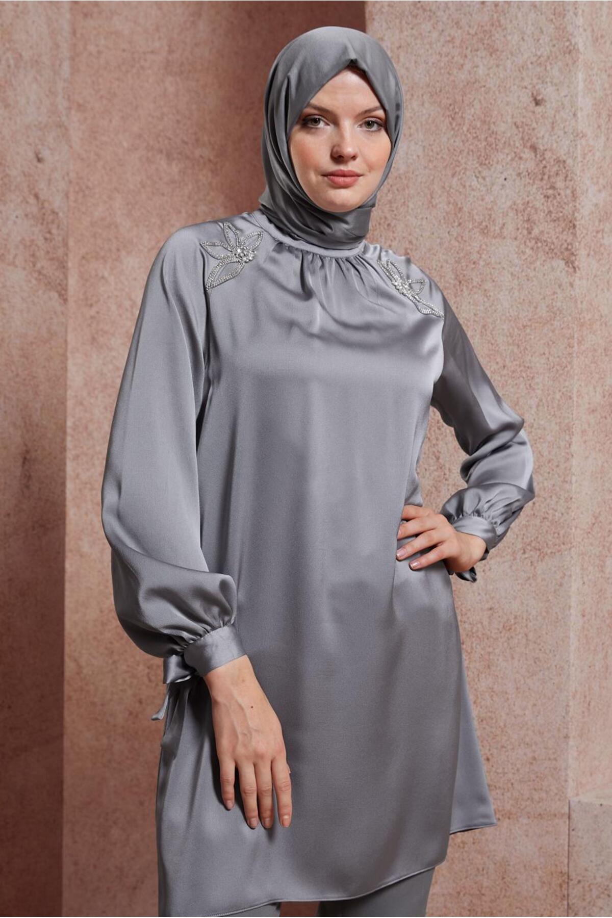تونیک زنانه راسته رگلان | آلوینا Alvina 24YTNK0044586