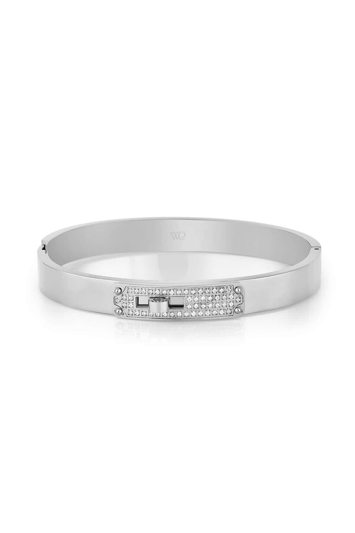 دستبند استیل زنانه | Wesse JWZRV-590