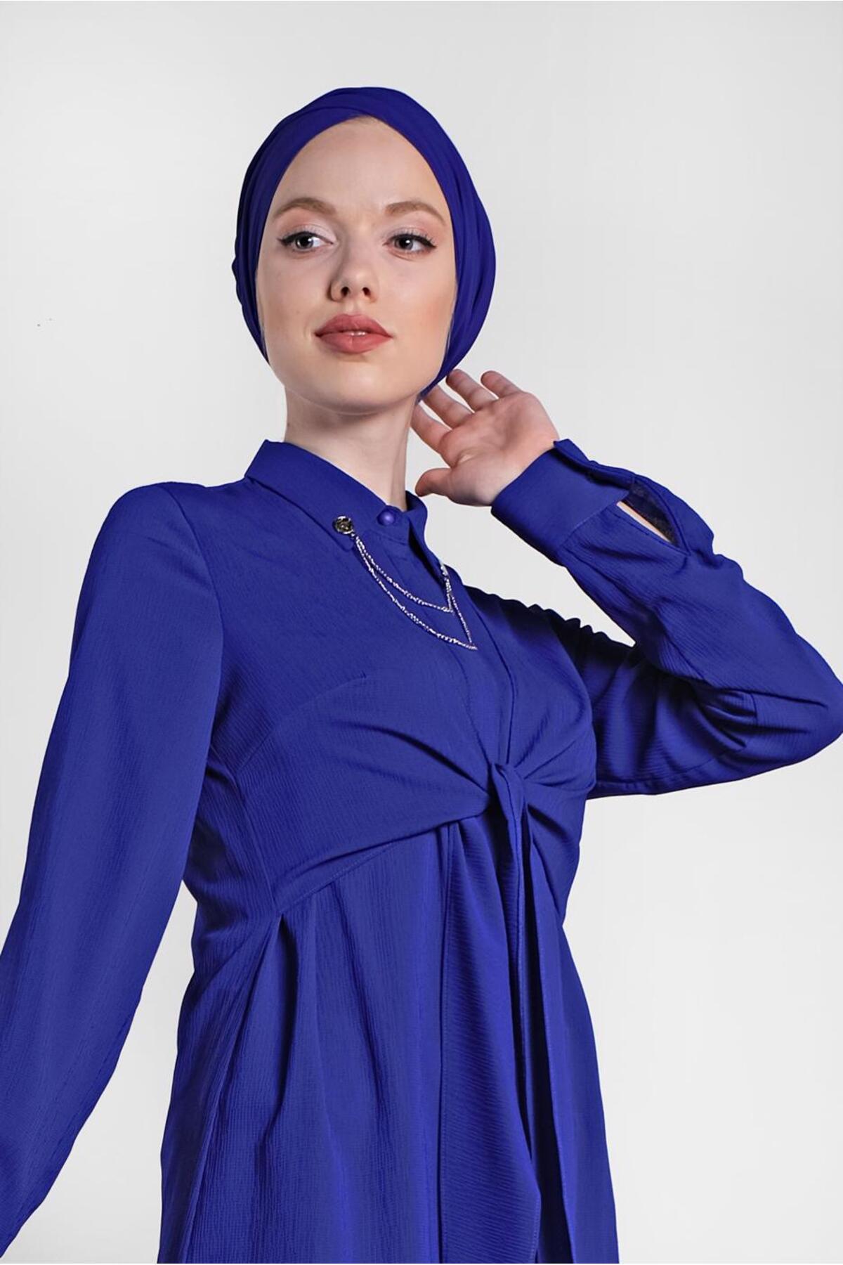 تونیک زنانه راسته آستین بلند | آلوینا Alvina 20YTNK004313