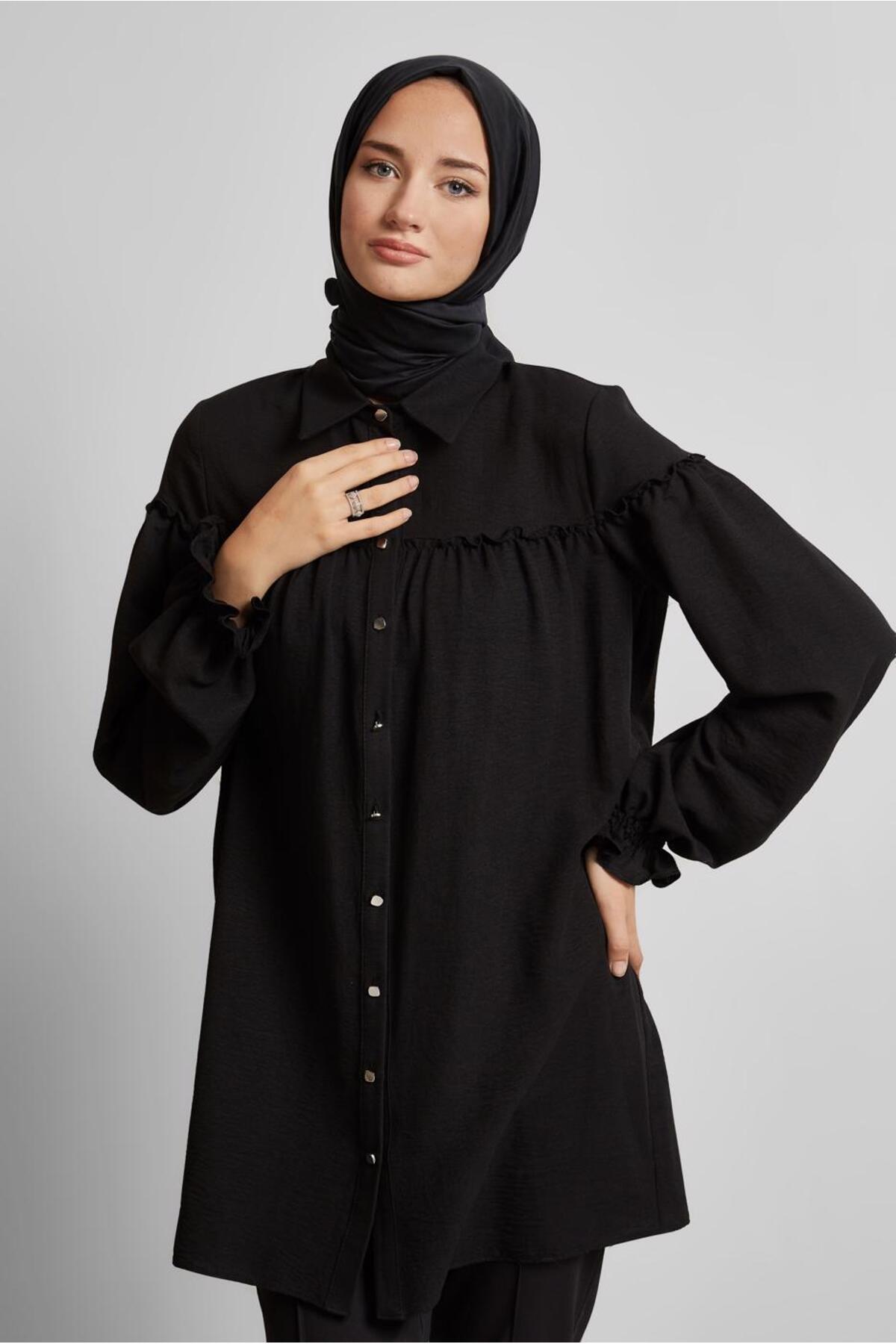 تونیک زنانه راسته آستین استاندارد | آلوینا Alvina 25YTNK0045690