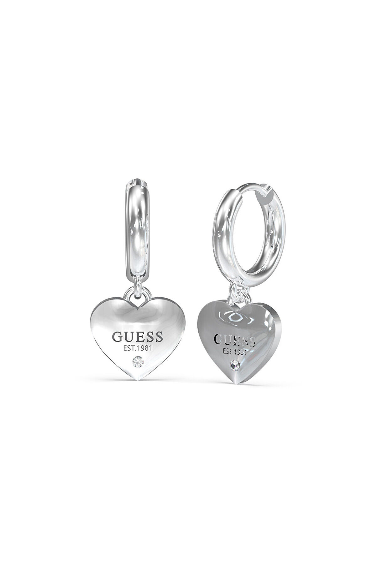 گوشواره استیل زنانه | گس Guess JGUJUBE03145JWRHTU