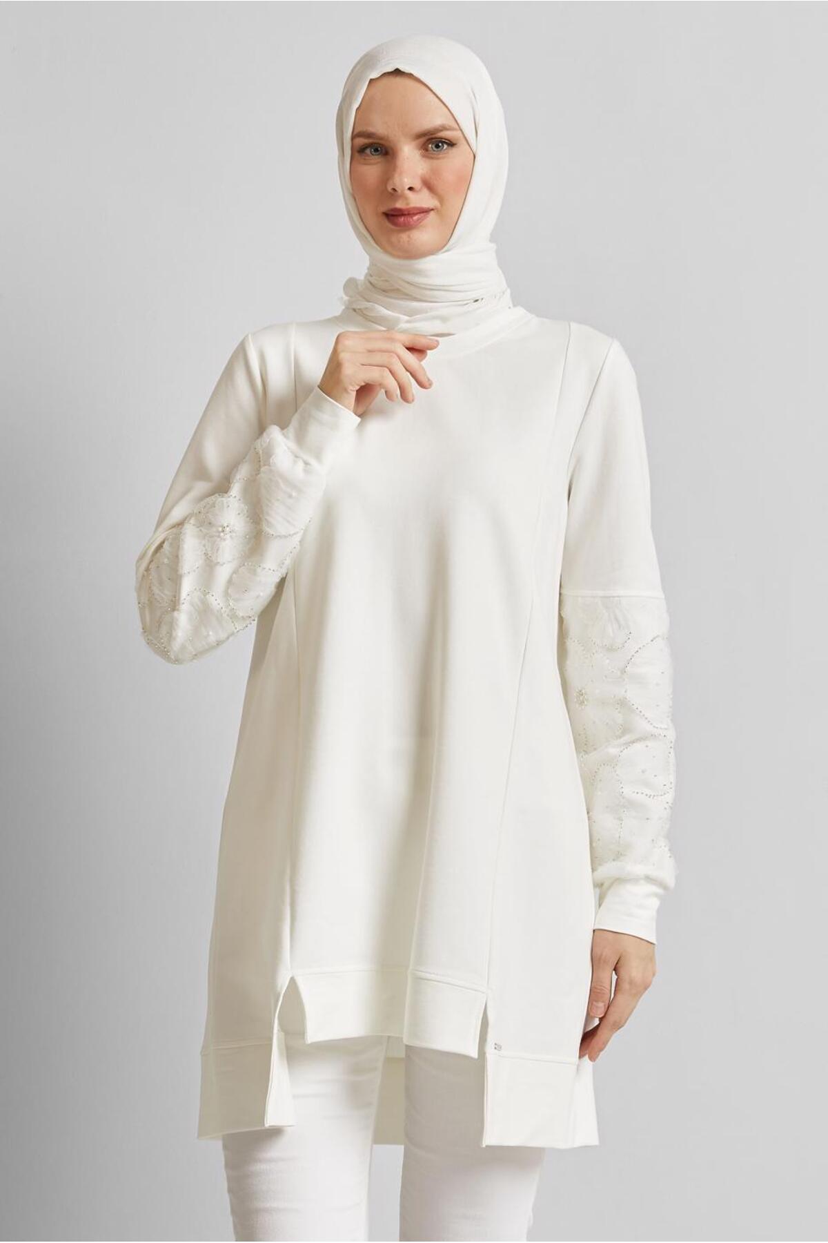 تونیک زنانه راسته آستین استاندارد | آلوینا Alvina 25YESF0045627