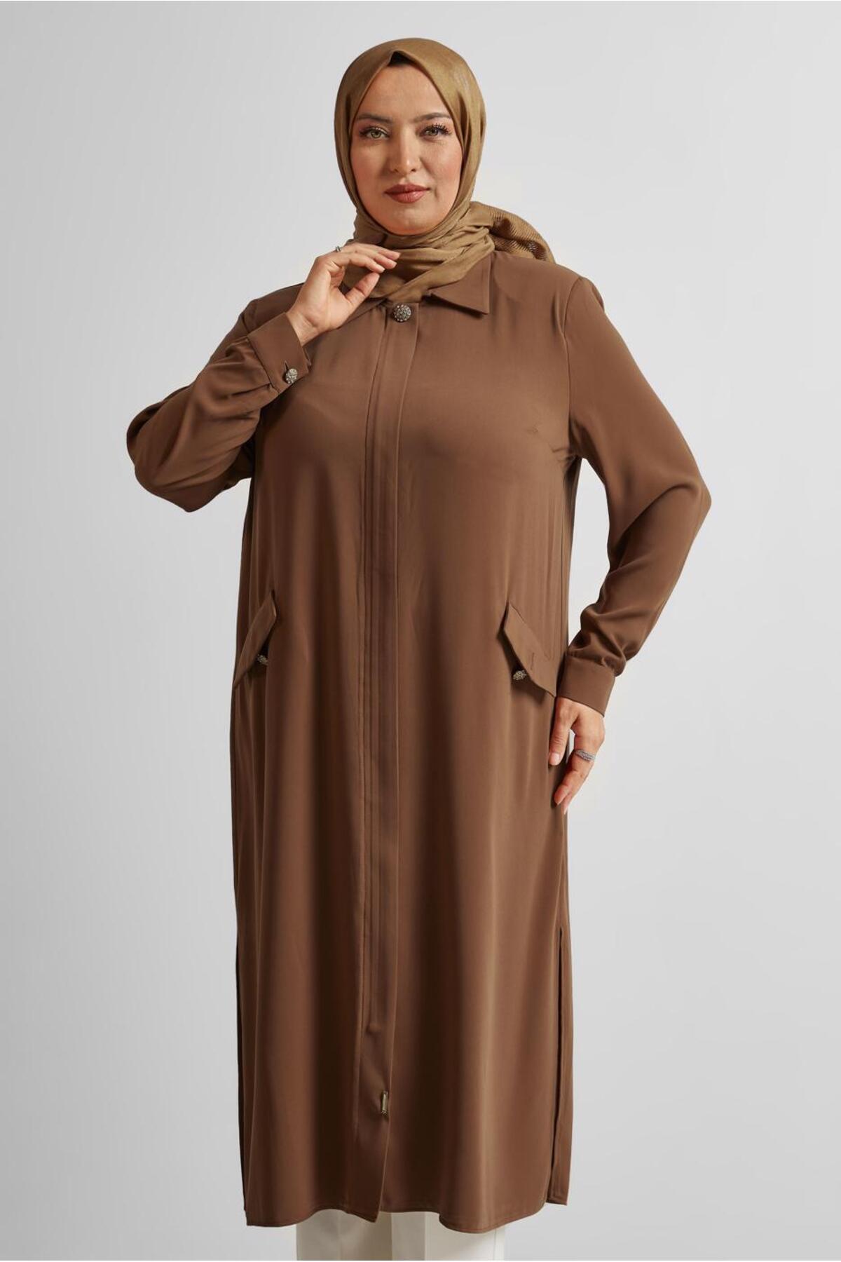 تونیک زنانه راسته آستین استاندارد | آلوینا Alvina 25YTNK0020554