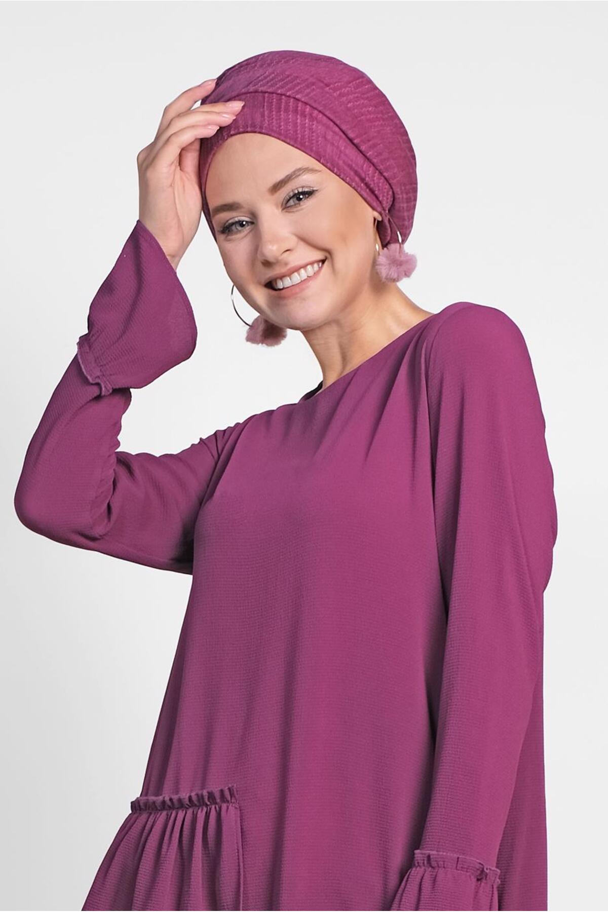 تونیک زنانه راسته آستین بلند | آلوینا Alvina 19YTNK004850