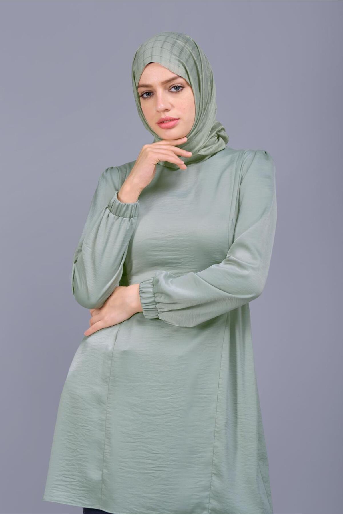تونیک زنانه راسته آستین بلند | آلوینا Alvina 21YTNK0041601