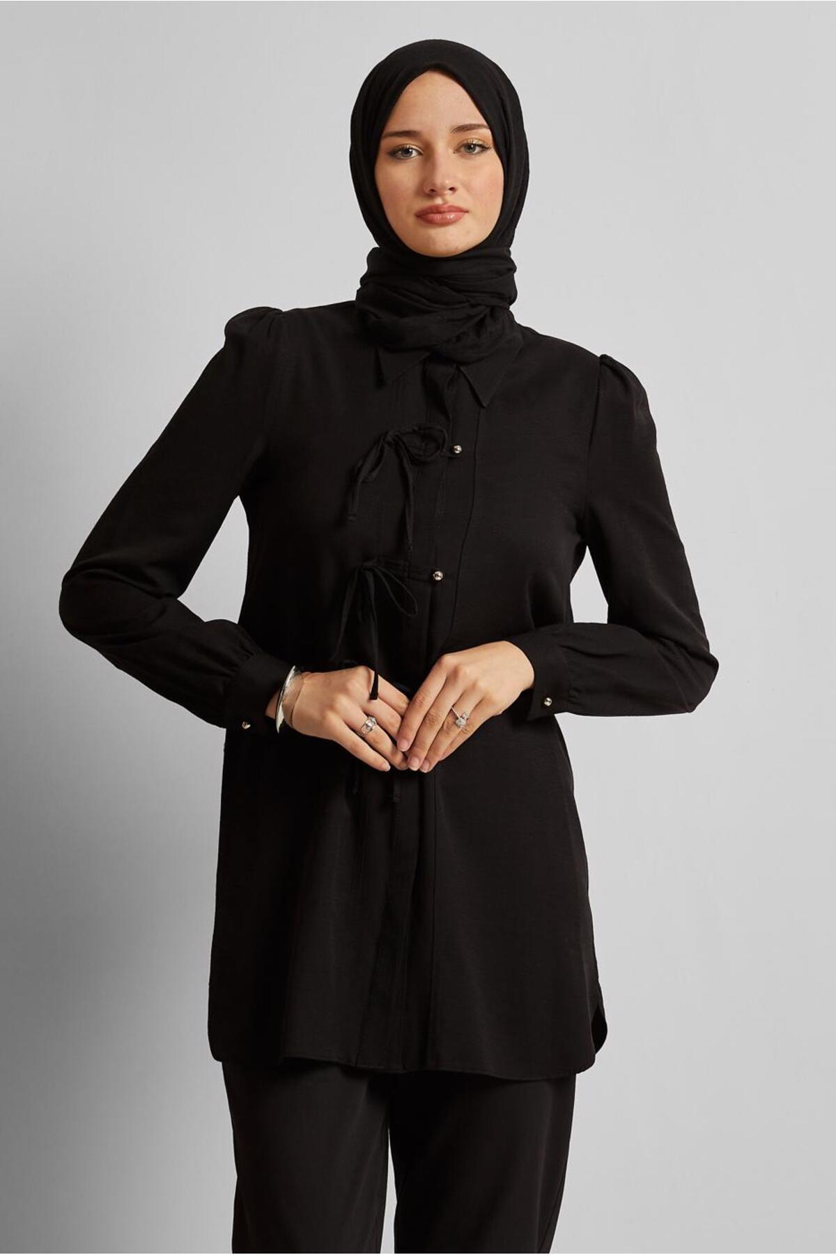 تونیک زنانه راسته آستین استاندارد | آلوینا Alvina 25YTNK0045716