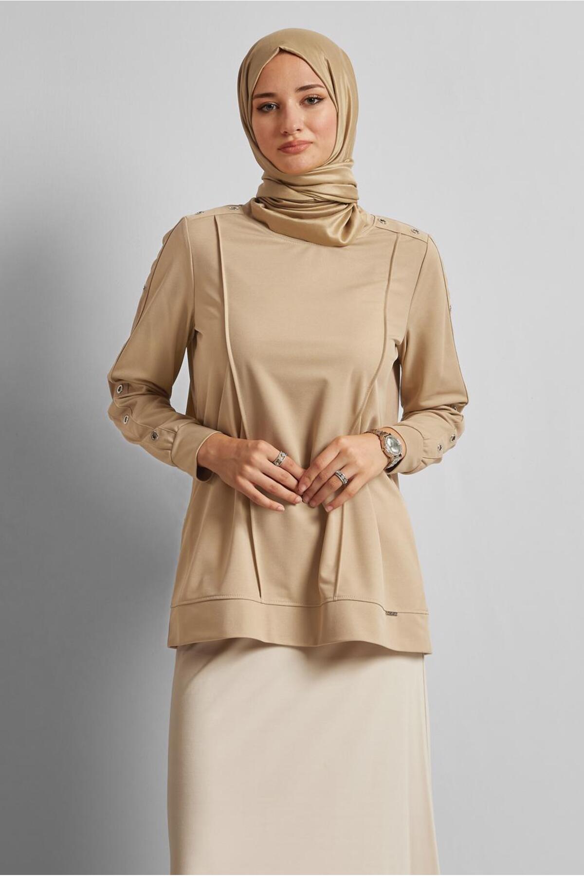 تونیک زنانه راسته آستین استاندارد | آلوینا Alvina 25YESF0045699
