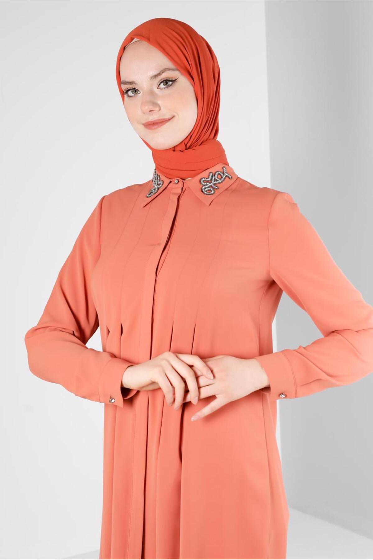 تونیک زنانه راسته آستین استاندارد | آلوینا Alvina 23YTNK0043509