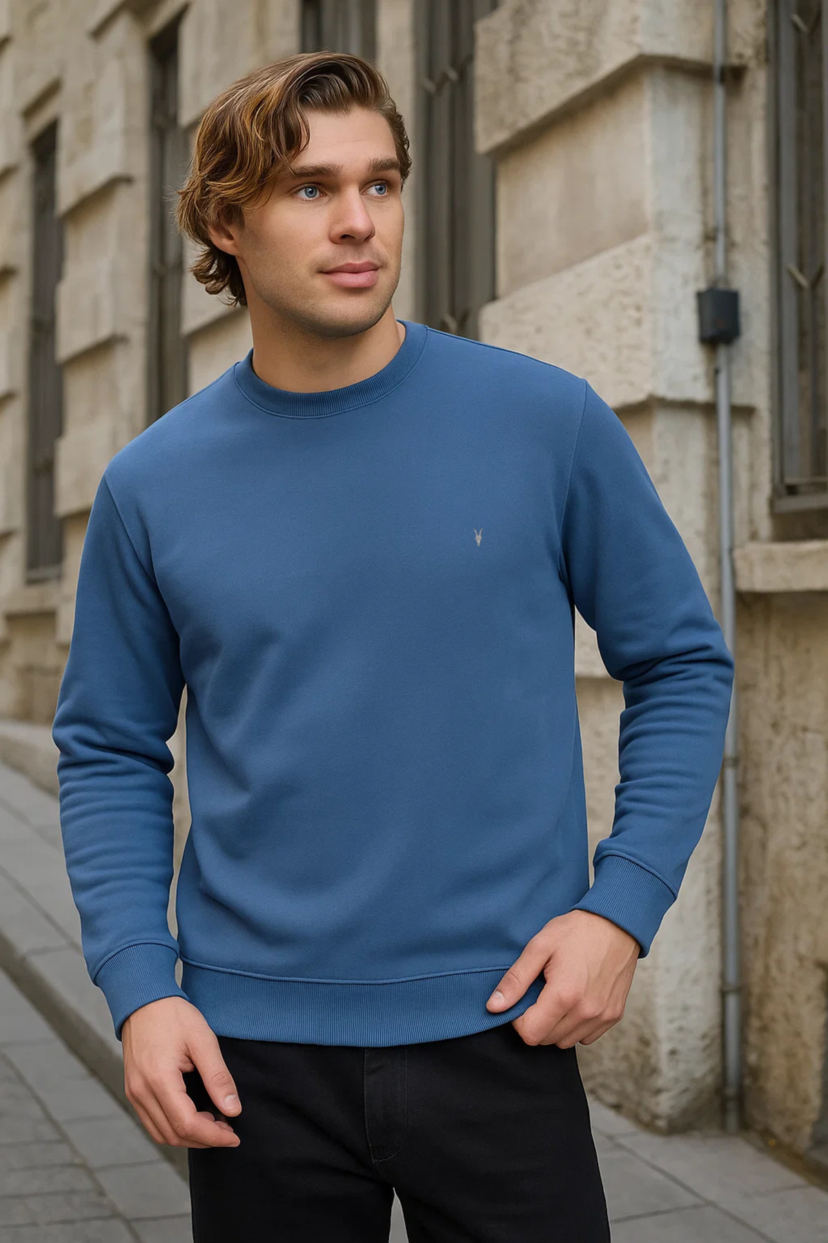 سویشرت مردانه راسته آستین بلند | ماکسیمیلیان MAXIMILLIAN 1210-SWEAT