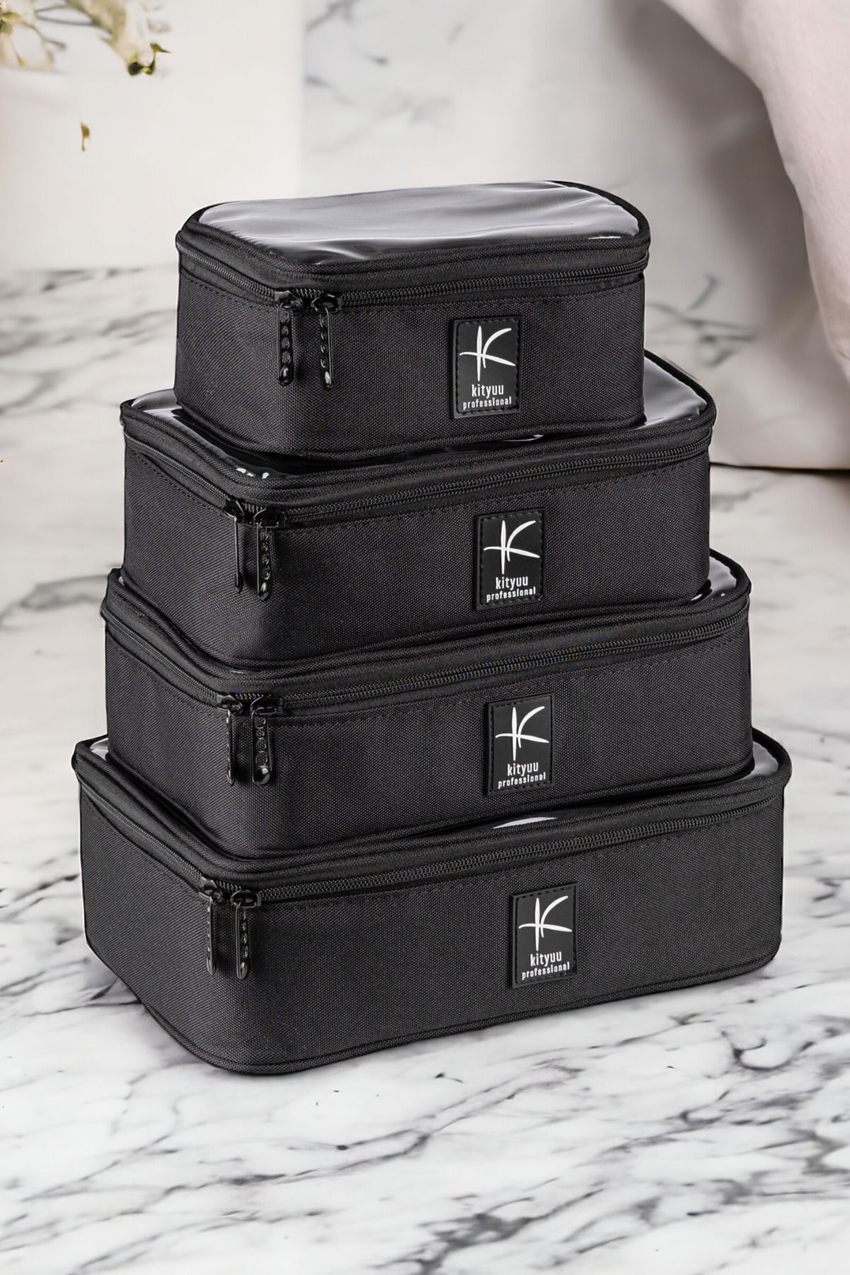 کیف لوازم آرایش زنانه | Kityuu makeupbagSET4