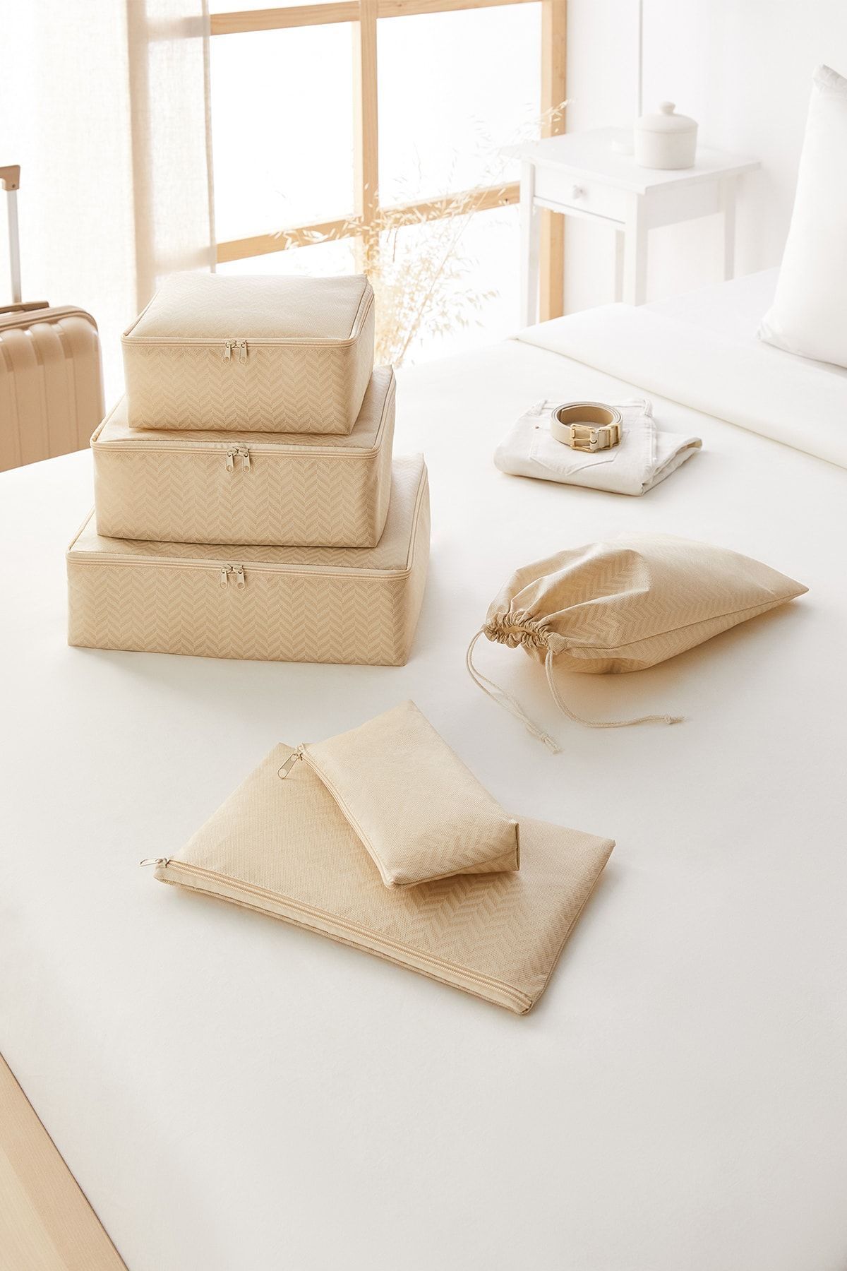ارگانایزر چمدان زنانه | اوشن هوم تکستایل Ocean Home Textile OCH.OTR.V008