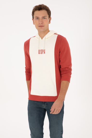 سویشرت هودی رز خشک  رگولار  مردانه یو اس پولو | US POLO ASSN