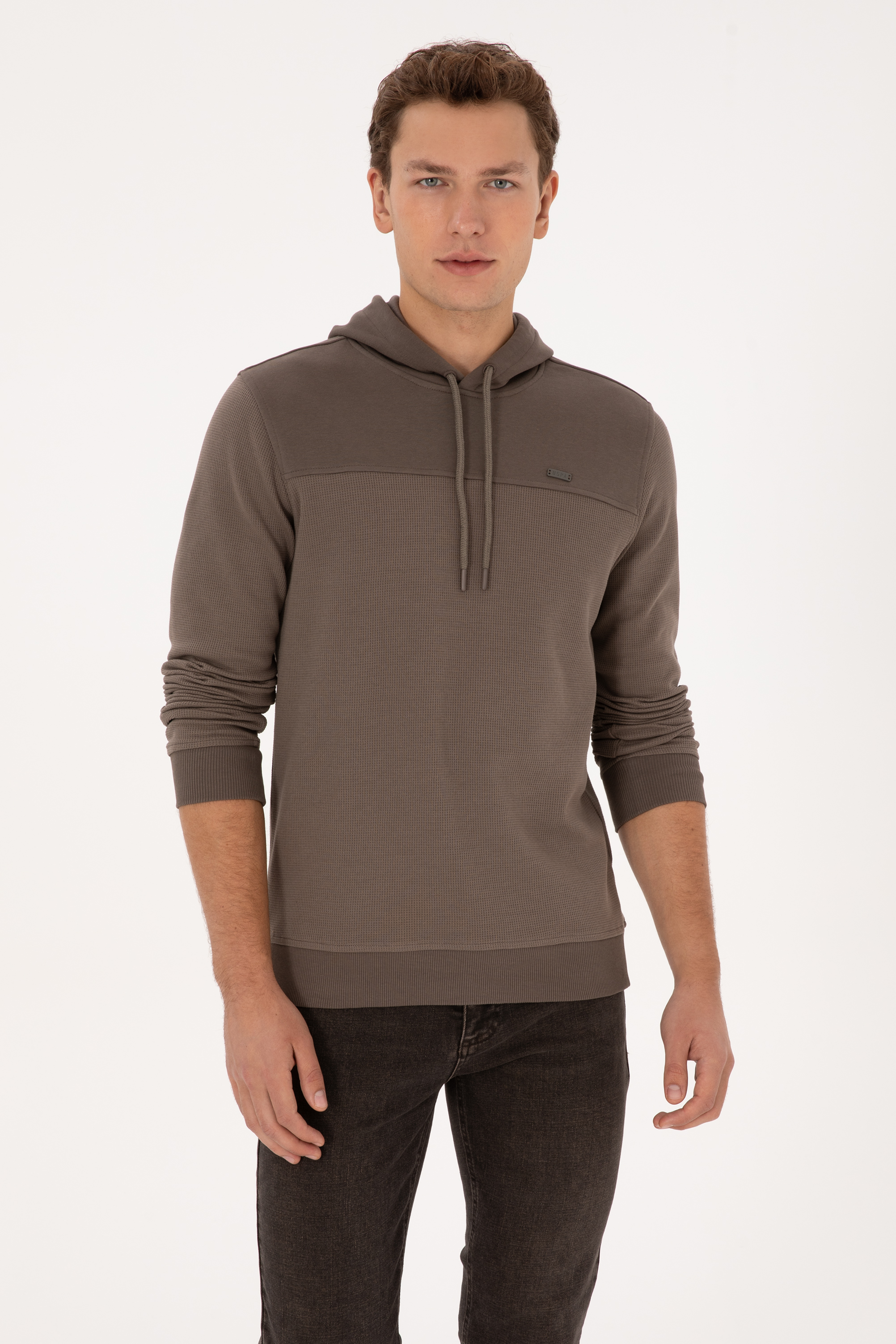 سویشرت هودی ویزون رگولار مردانه یو اس پولو | US POLO ASSN