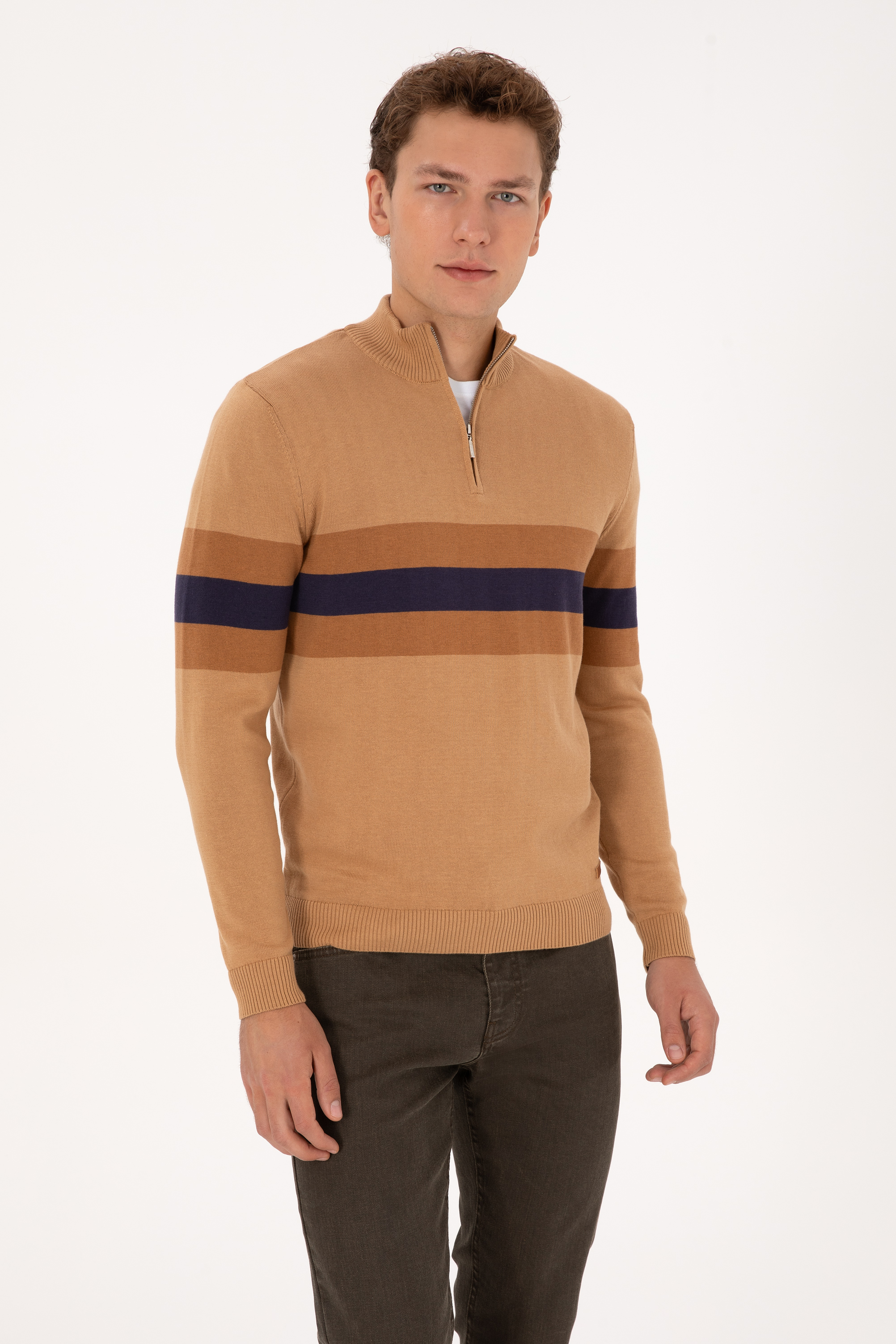 بافت شتری رگولار مردانه یو اس پولو | US POLO ASSN