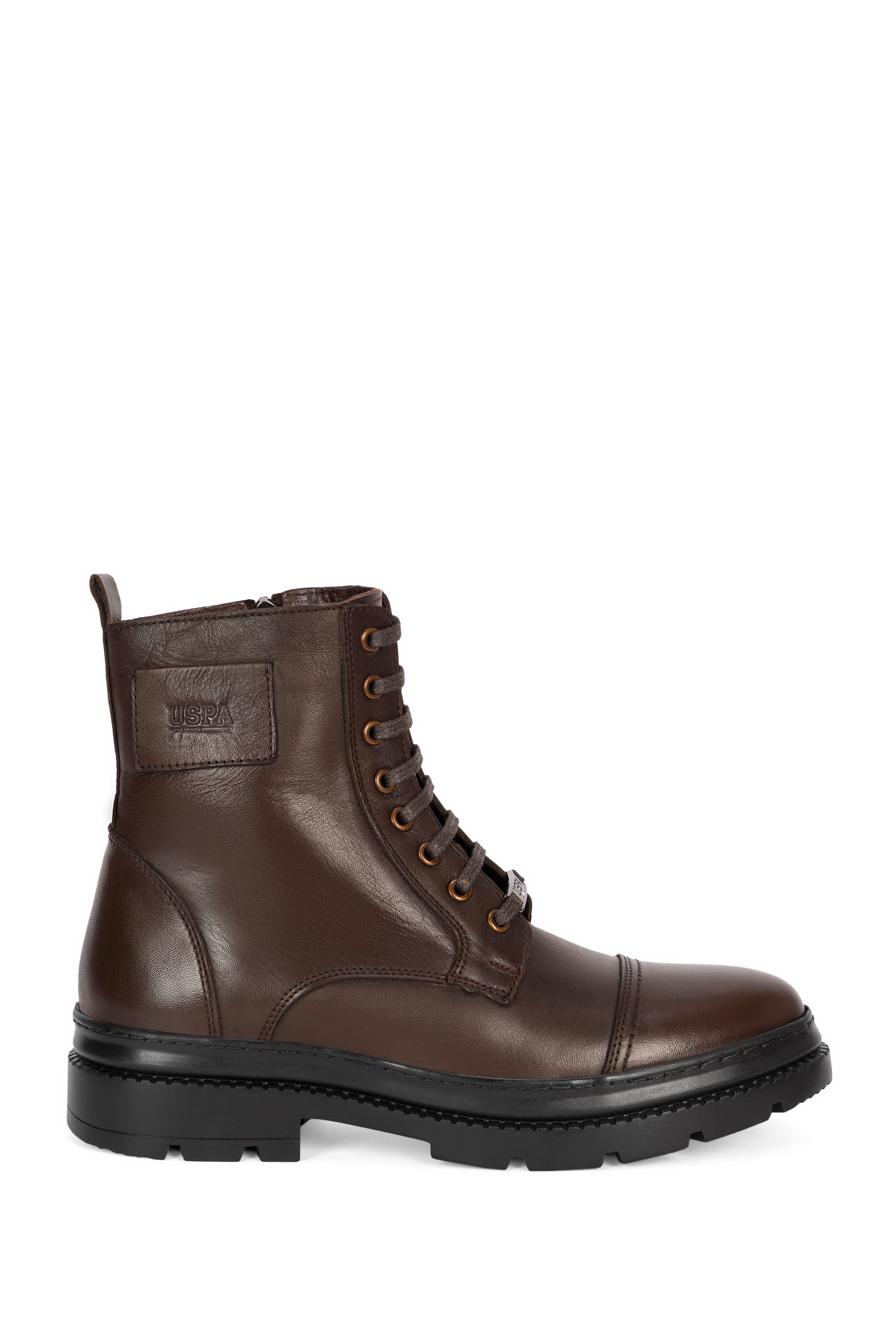 کفش قهوه ای استاندارد فیت مردانه یو اس پولو | US POLO ASSN