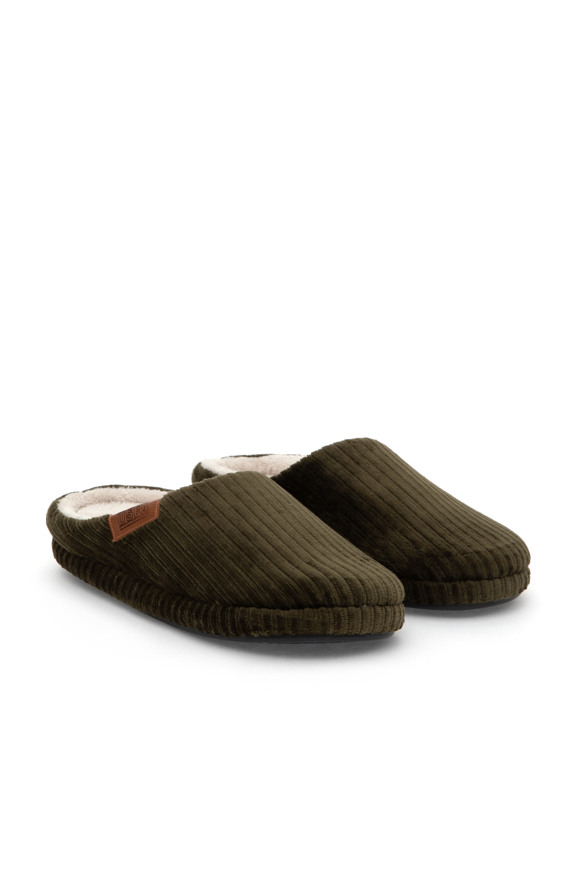 دمپایی سبز تیره رگولار مردانه یو اس پولو | US POLO ASSN