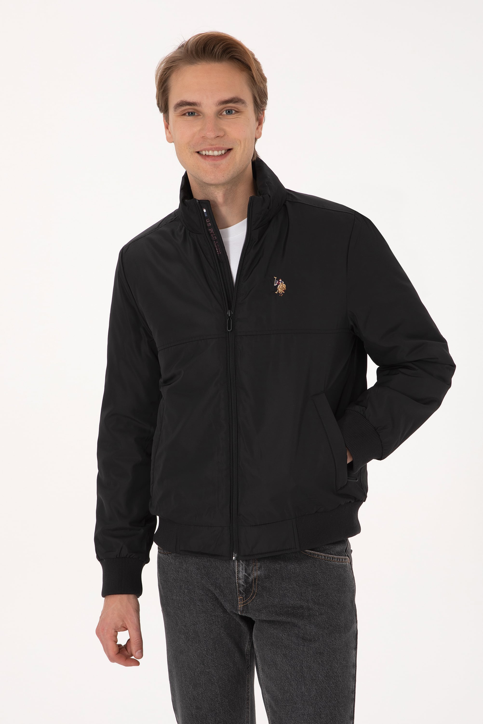 کاپشن سیاه BASIC مردانه یو اس پولو | US POLO ASSN