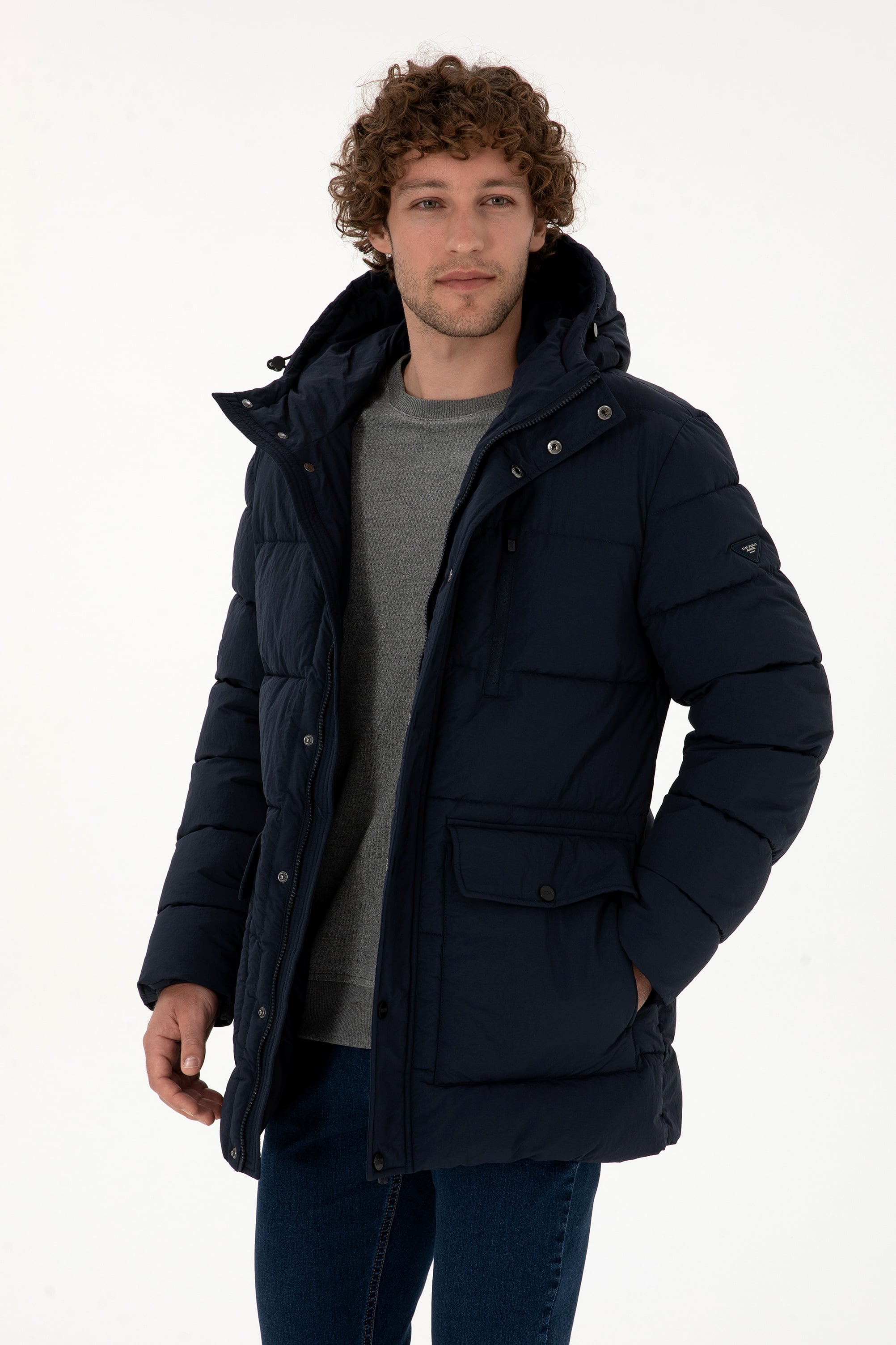 کاپشن لاجورد رگولار مردانه یو اس پولو | US POLO ASSN
