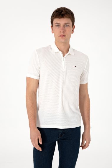 پولوشرت  سفید  رگولار  مردانه یو اس پولو | US POLO ASSN