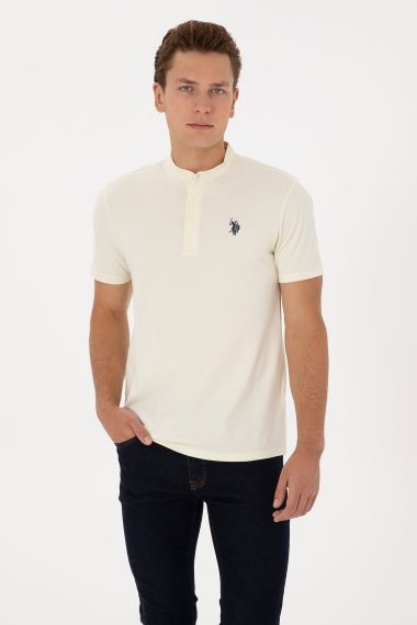 پولوشرت  سفید  رگولار  مردانه یو اس پولو | US POLO ASSN