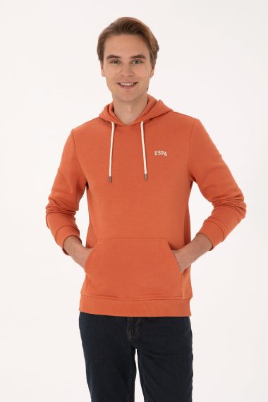 سویشرت  دارچینی  رگولار  مردانه یو اس پولو | US POLO ASSN