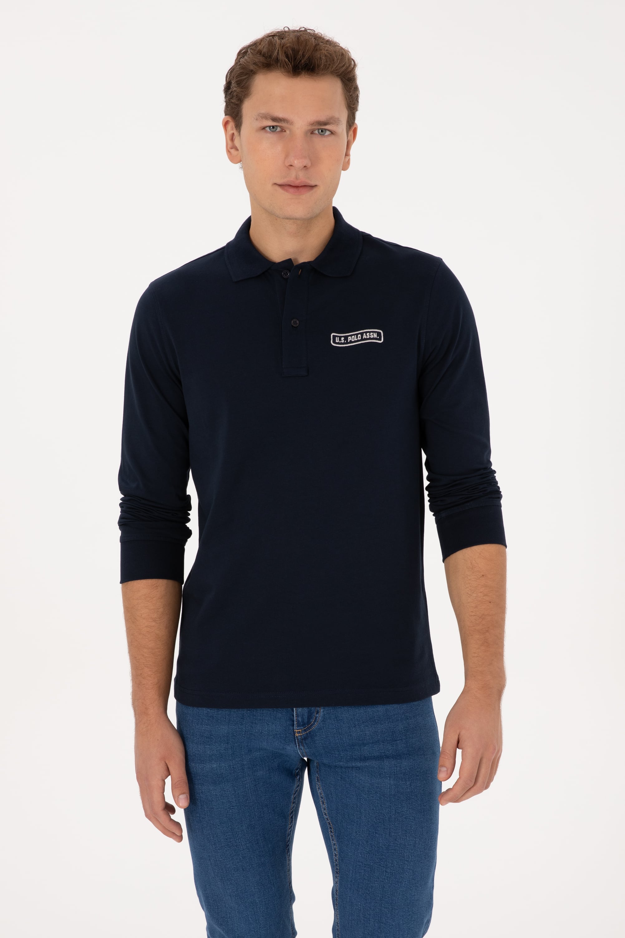 سویشرت لاجورد رگولار مردانه یو اس پولو | US POLO ASSN