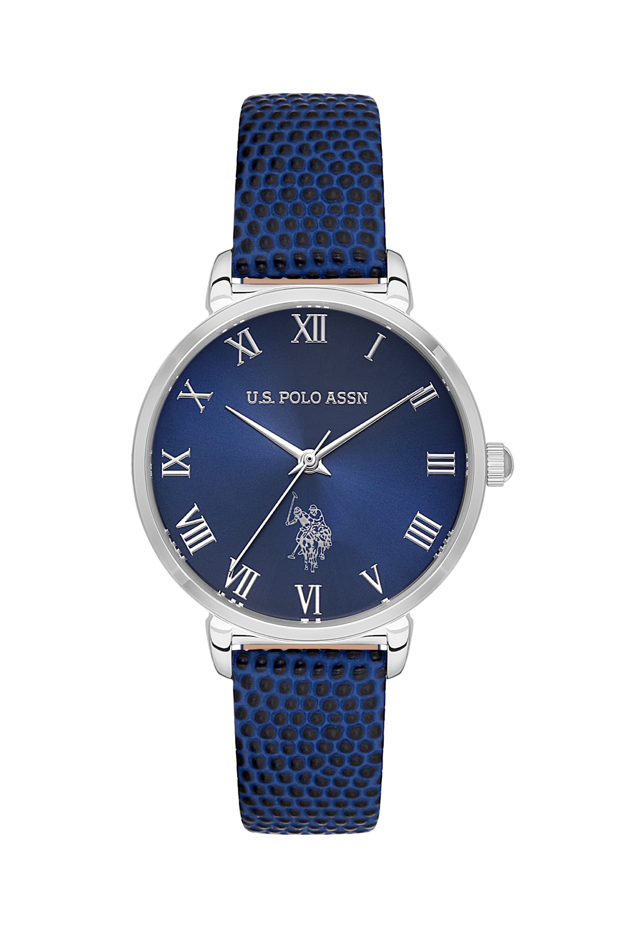 ساعت مچی آبی استاندارد فیت زنانه یو اس پولو | US POLO ASSN