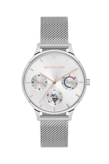 ساعت مچی  خاکستری  استاندارد فیت  زنانه یو اس پولو | US POLO ASSN
