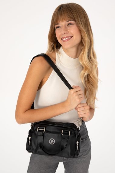 کیف دستی  سیاه  استاندارد فیت  زنانه یو اس پولو | US POLO ASSN
