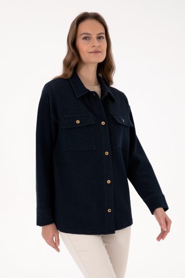 پیراهن  لاجورد  Oversize  زنانه یو اس پولو | US POLO ASSN