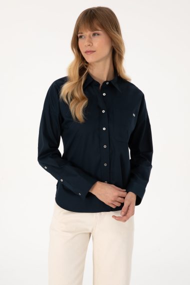 پیراهن  لاجورد  رگولار  زنانه یو اس پولو | US POLO ASSN