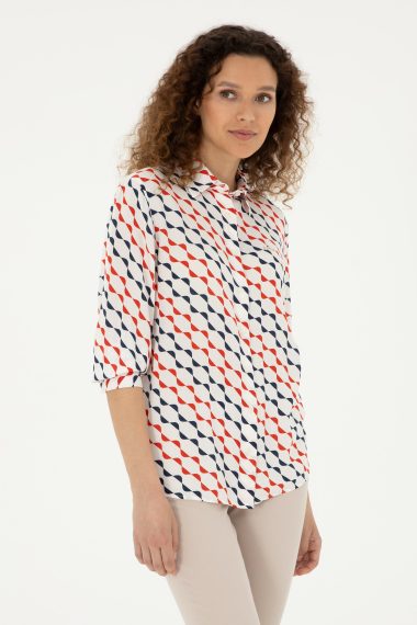 پیراهن  لاجورد  رگولار  زنانه یو اس پولو | US POLO ASSN