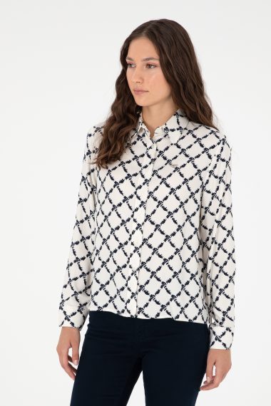 پیراهن  لاجورد  رگولار  زنانه یو اس پولو | US POLO ASSN
