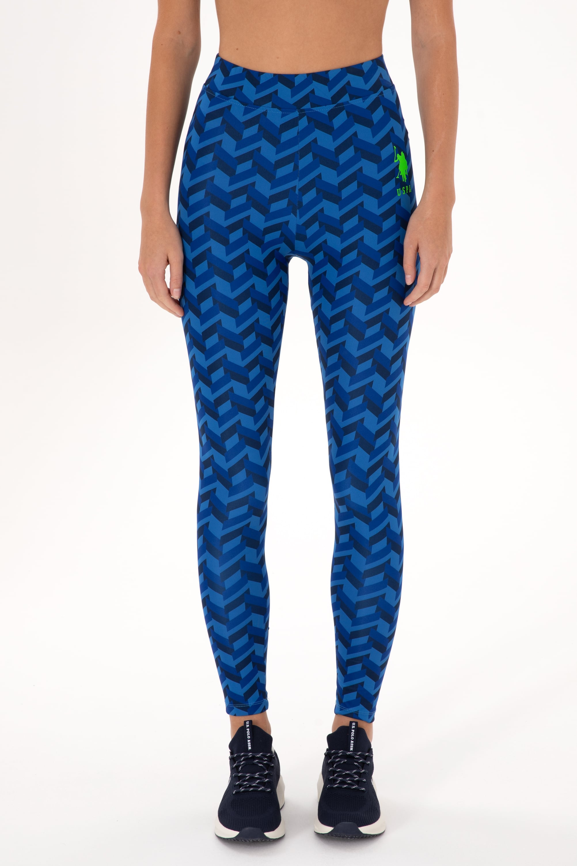 ساپورت آبی Tights Fit زنانه یو اس پولو | US POLO ASSN