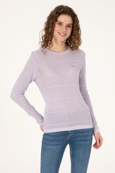 بافت  یاسی  اندامی  زنانه یو اس پولو | US POLO ASSN