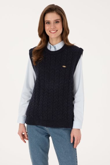پلیور  لاجورد  رگولار  زنانه یو اس پولو | US POLO ASSN