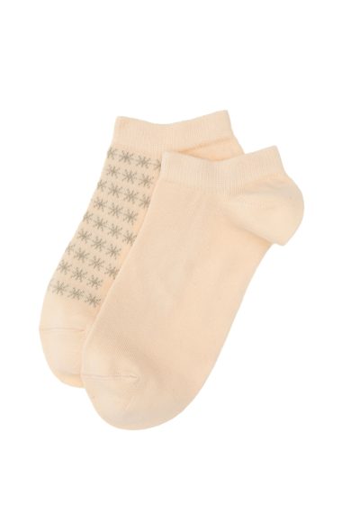 جوراب مچ پا بسته ۲ عددی زنانه  اورکیده  رگولار  زنانه یو اس پولو | US POLO ASSN