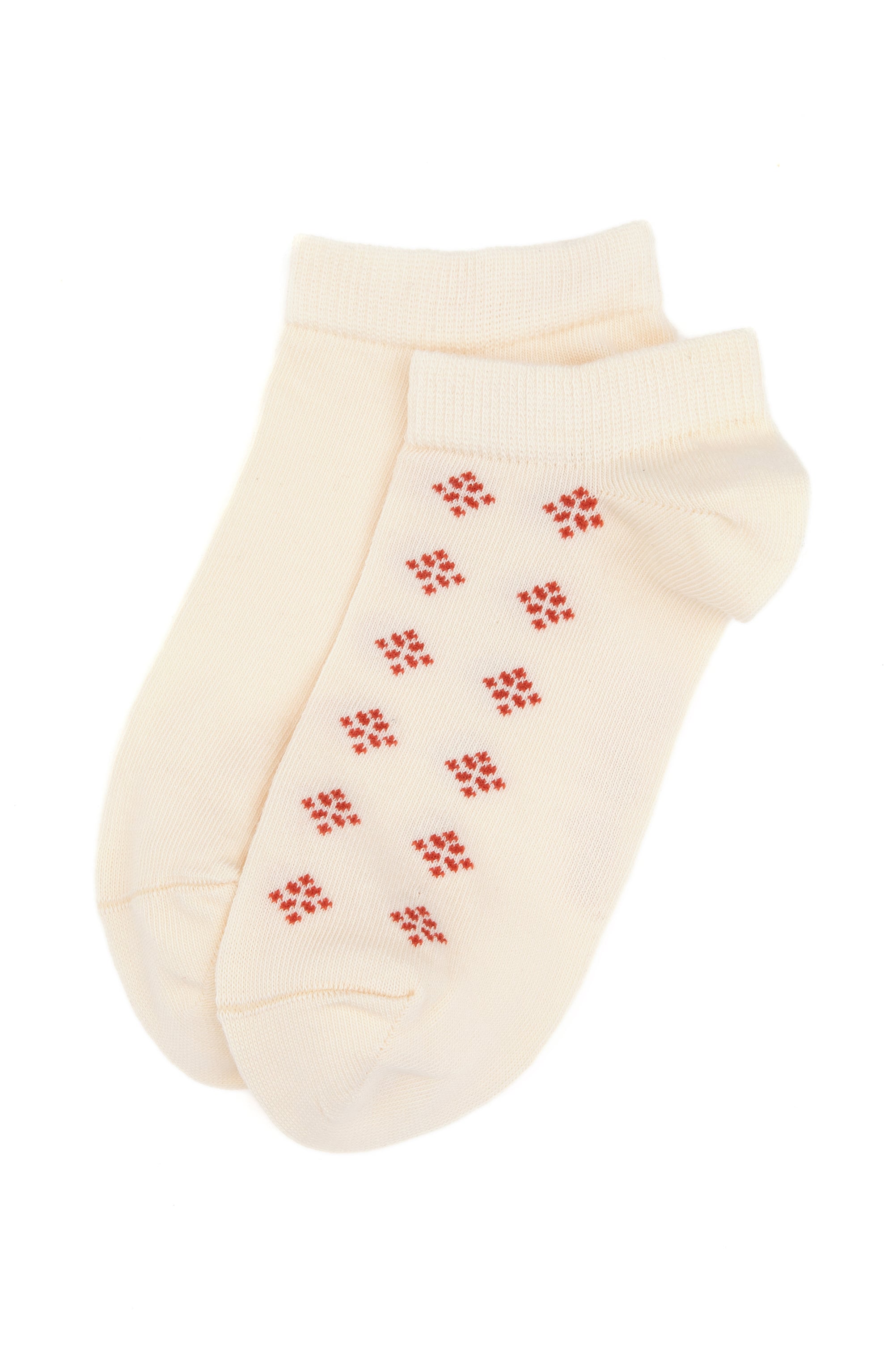 جوراب مچ پا بسته ۲ عددی زنانه سفید رگولار زنانه یو اس پولو | US POLO ASSN