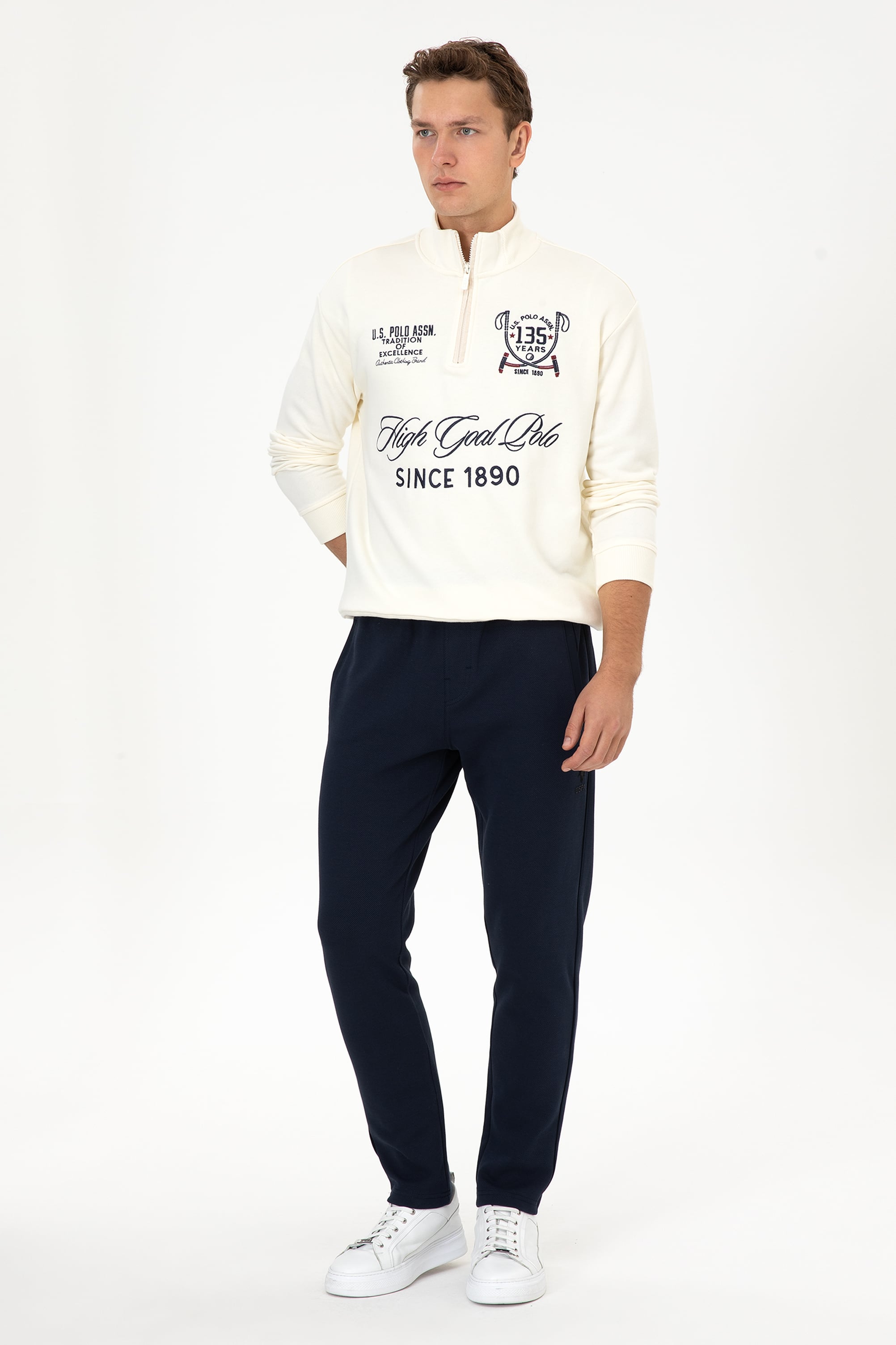 شلوار ورزشی لاجورد رگولار مردانه یو اس پولو | US POLO ASSN