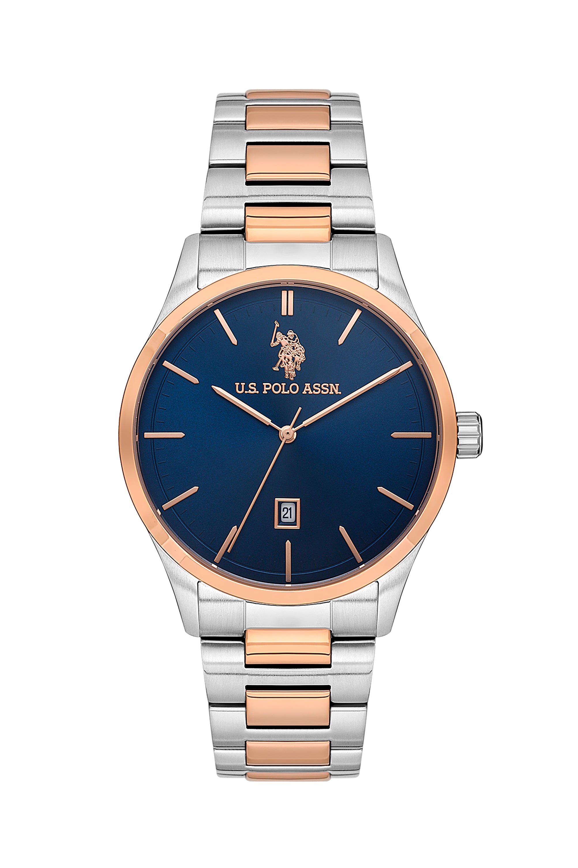 ساعت مچی خاکستری استاندارد فیت مردانه یو اس پولو | US POLO ASSN