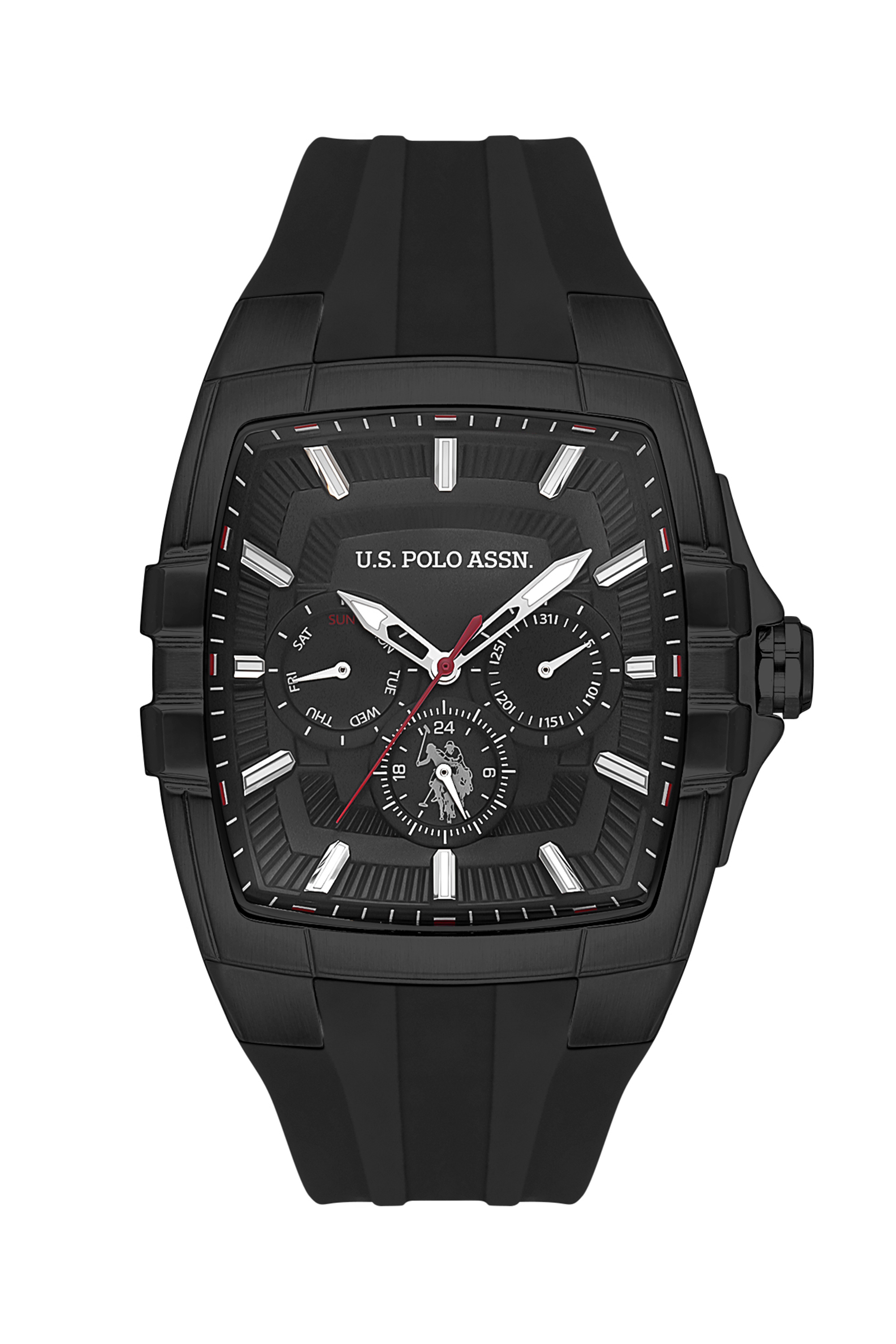 ساعت مچی سیاه استاندارد فیت مردانه یو اس پولو | US POLO ASSN