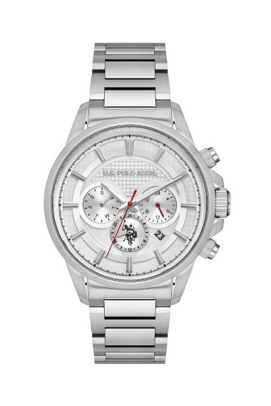 ساعت مچی  خاکستری  استاندارد فیت  مردانه یو اس پولو | US POLO ASSN