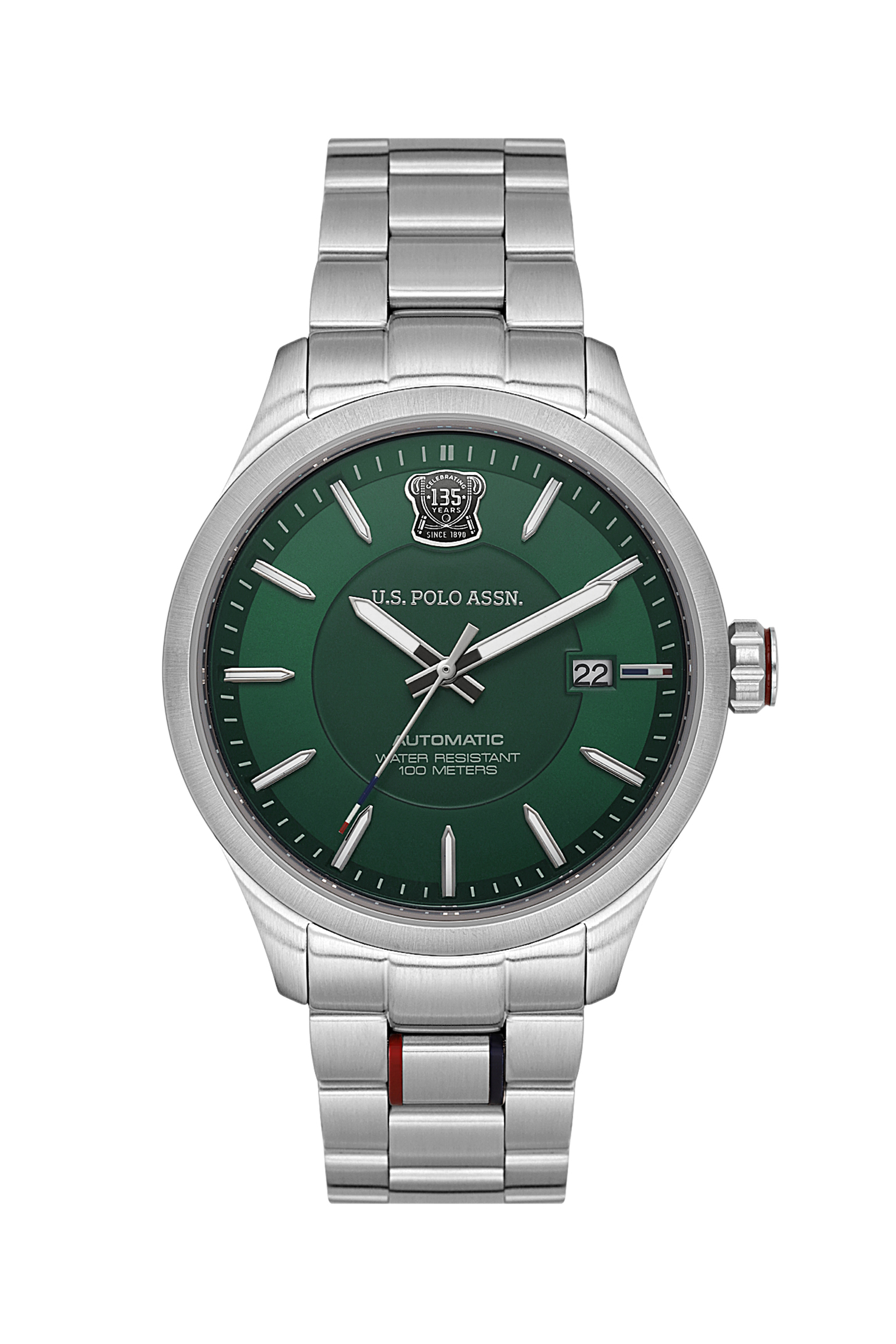 ساعت مچی خاکستری استاندارد فیت مردانه یو اس پولو | US POLO ASSN