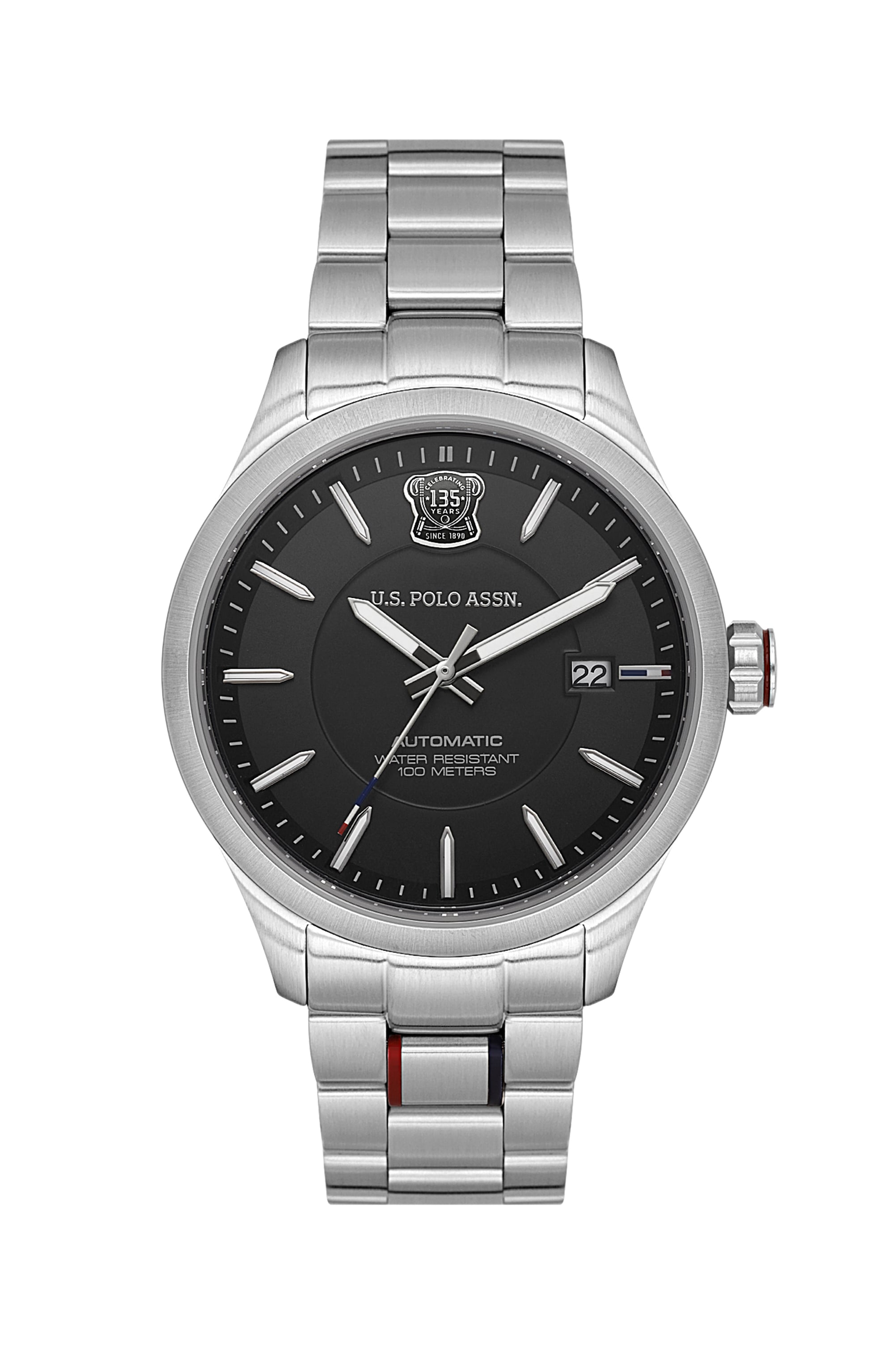 ساعت مچی خاکستری استاندارد فیت مردانه یو اس پولو | US POLO ASSN