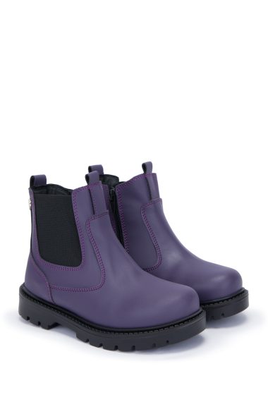 بوت  بنفش  استاندارد فیت  دخترانه یو اس پولو | US POLO ASSN
