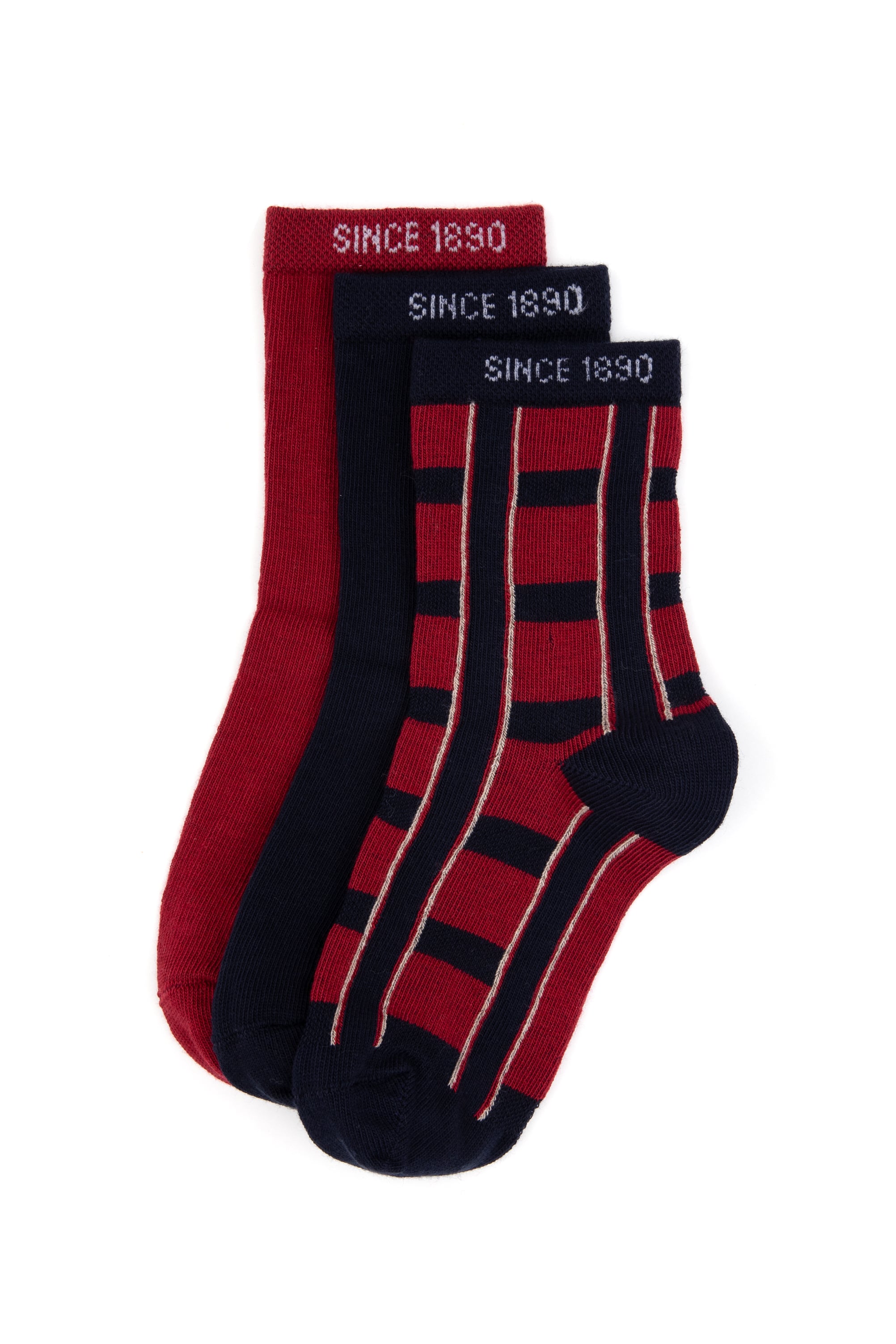 جوراب بورگاندی رگولار پسرانه یو اس پولو | US POLO ASSN