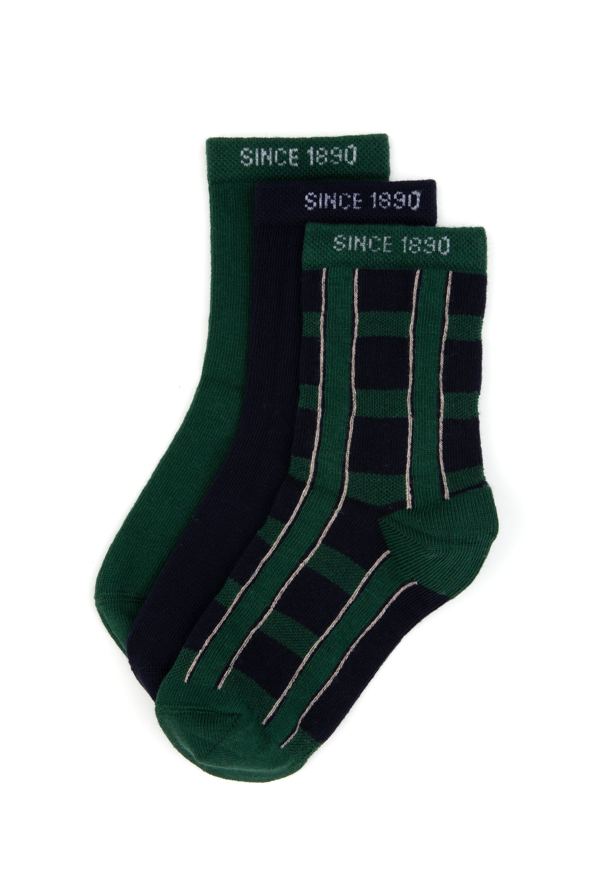 جوراب سبز رگولار پسرانه یو اس پولو | US POLO ASSN