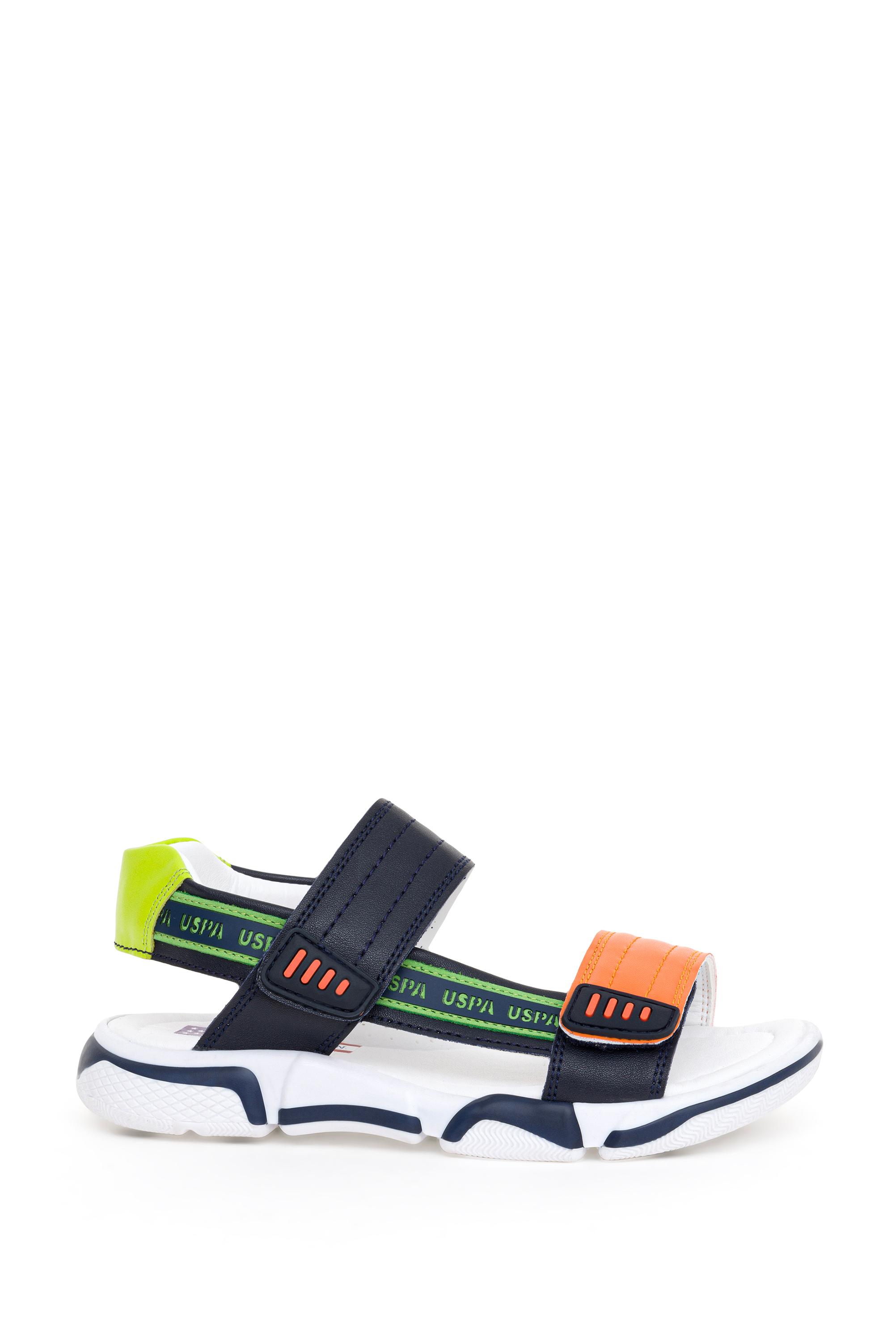 صندل نارنجی استاندارد فیت پسرانه یو اس پولو | US POLO ASSN