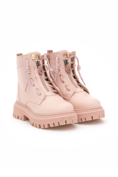 بوت  صورتی  استاندارد فیت  دخترانه یو اس پولو | US POLO ASSN