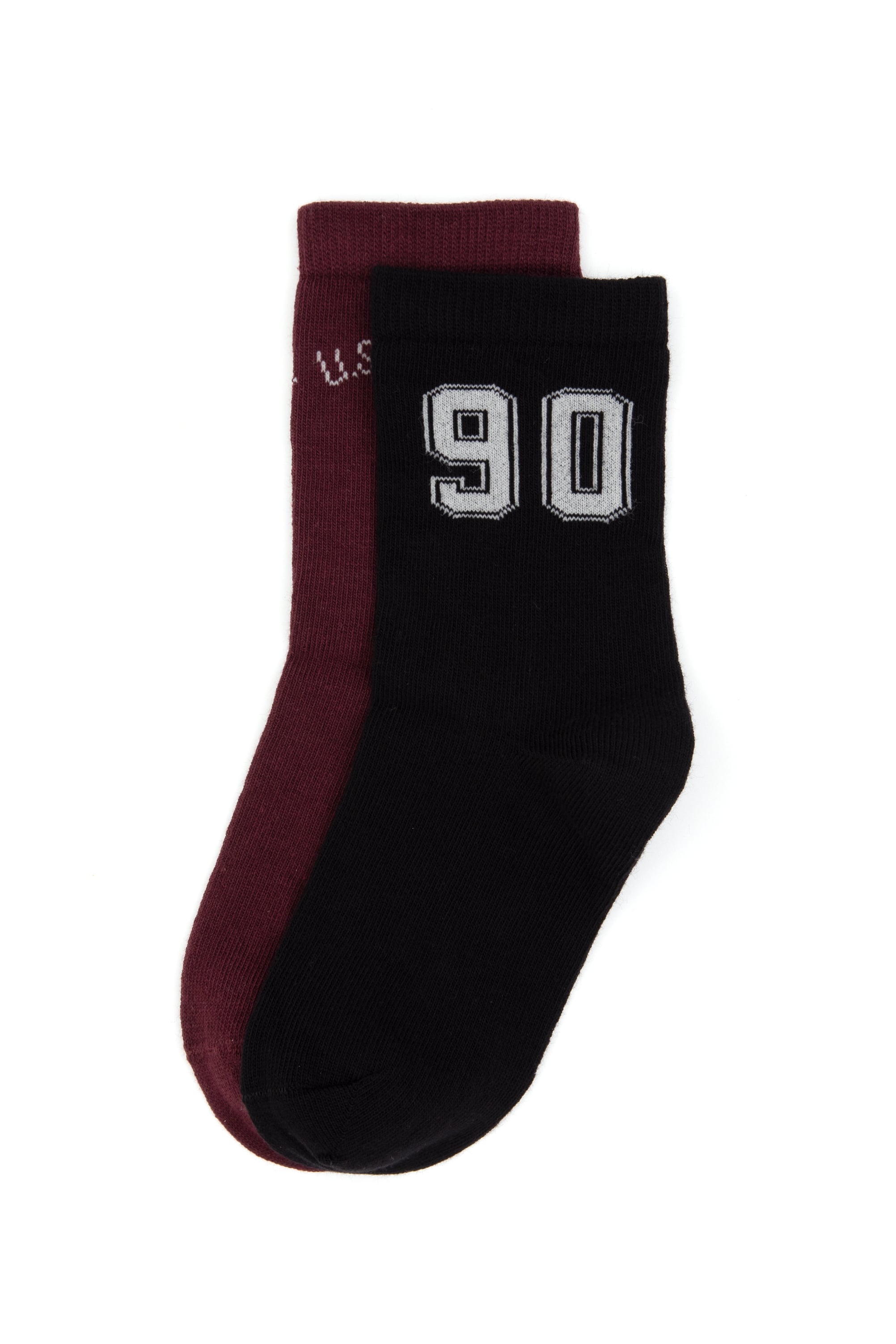 جوراب سیاه رگولار پسرانه یو اس پولو | US POLO ASSN
